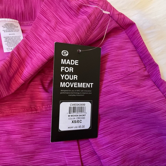 Etonic Woven Skirt - NWT - Size XS - Orchid - Picture 5 of 12